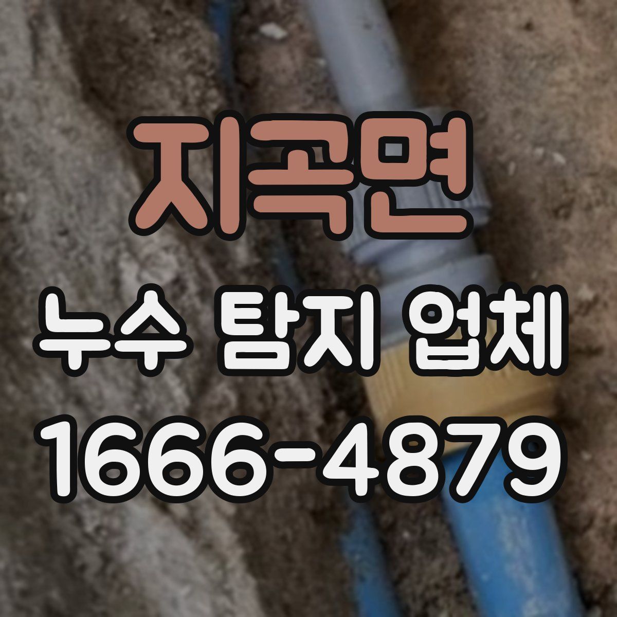 지곡면 누수 탐지 업체