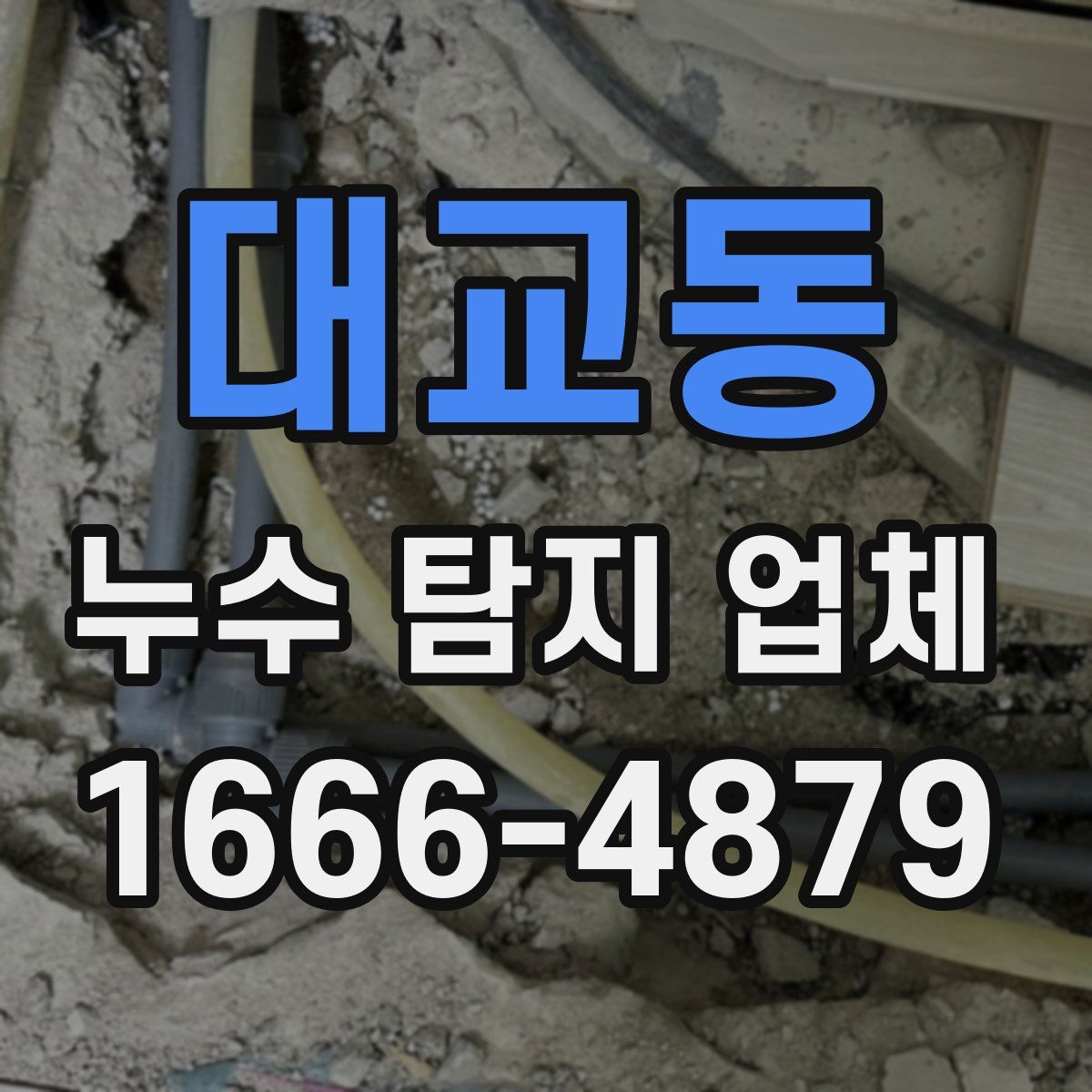 대교동 누수 탐지 업체