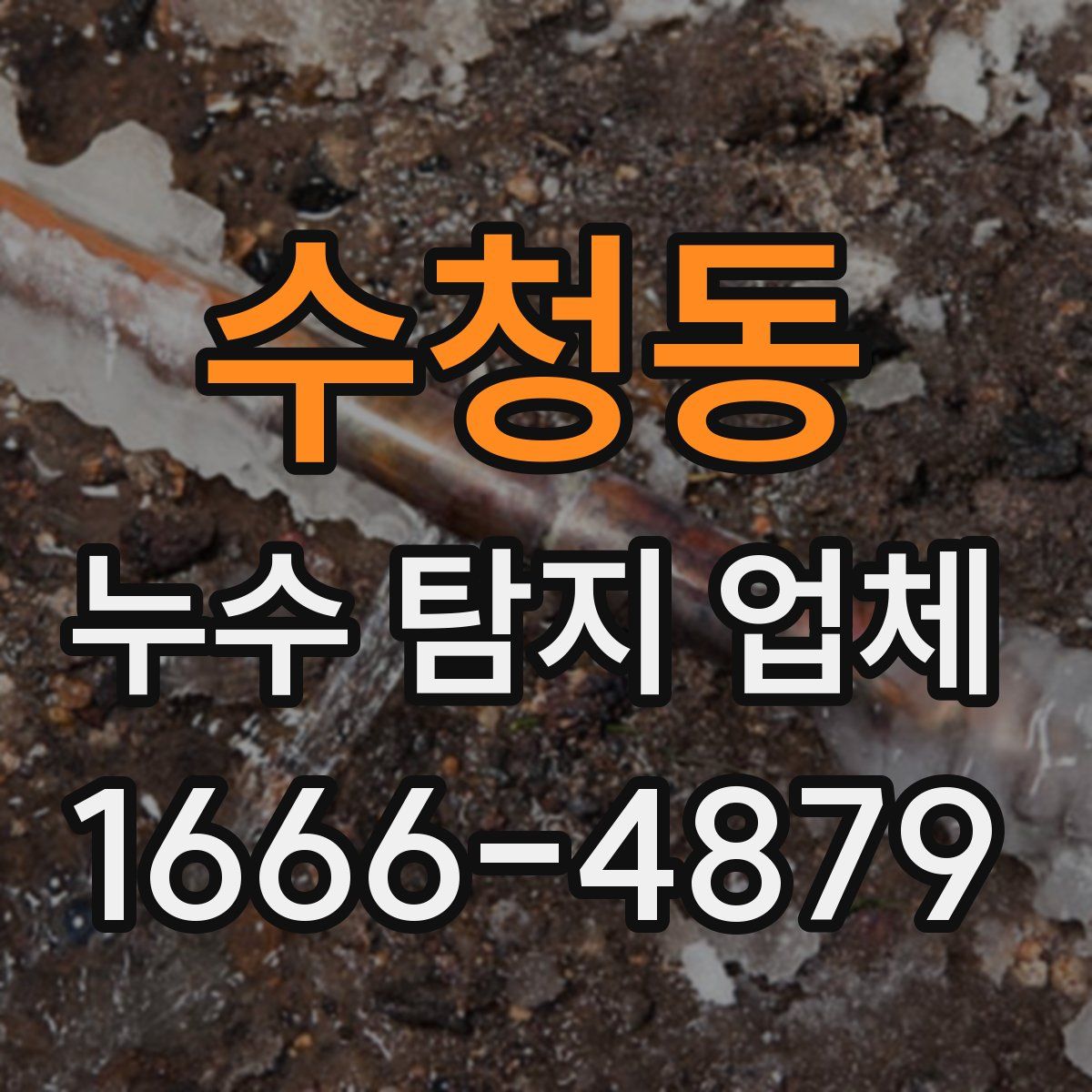 수청동 누수 탐지 업체