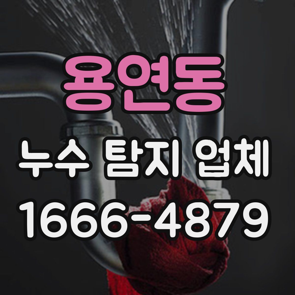 용연동 누수 탐지 업체