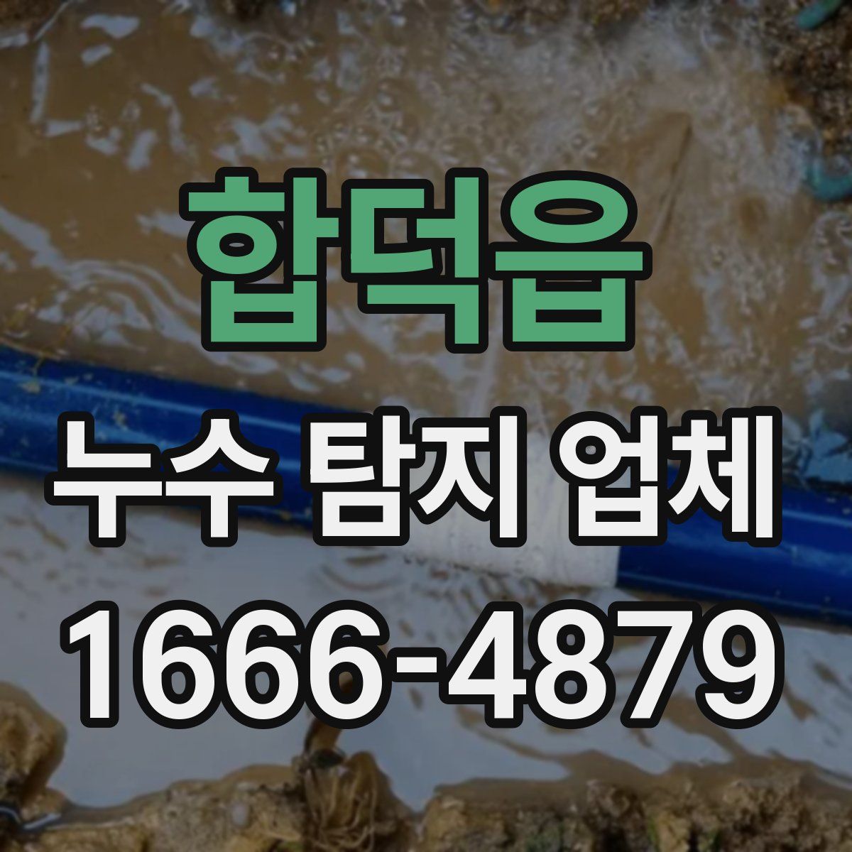 합덕읍 누수 탐지 업체