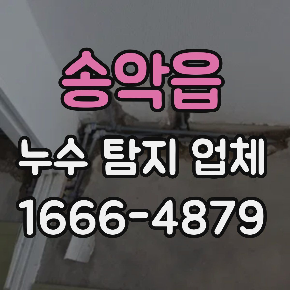 송악읍 누수 탐지 업체