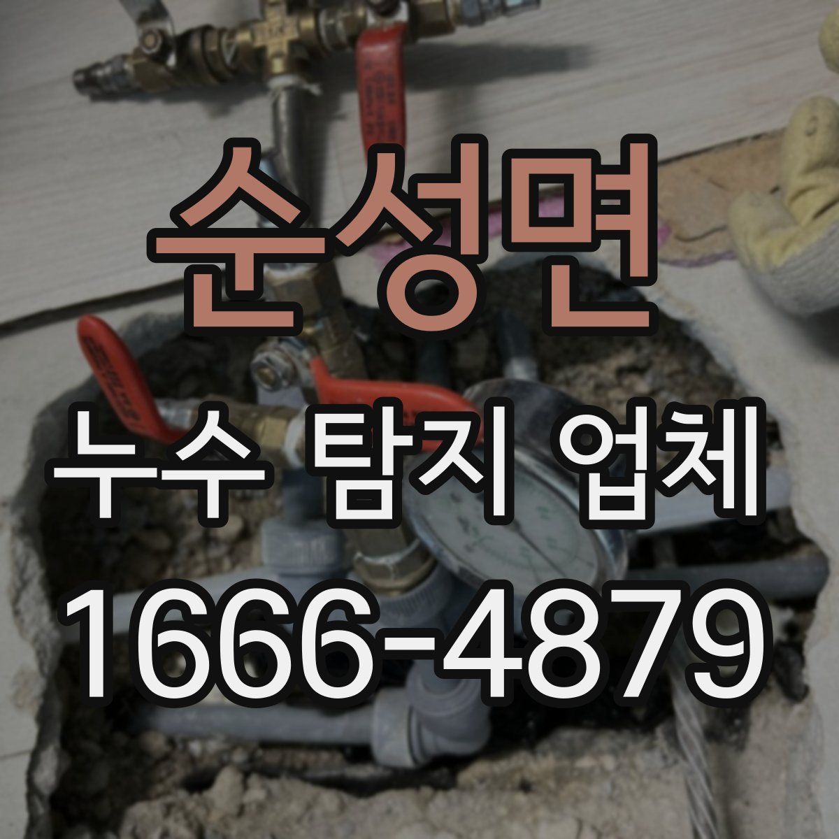 순성면 누수 탐지 업체