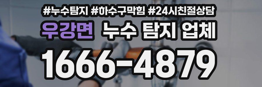 우강면 누수 탐지 업체