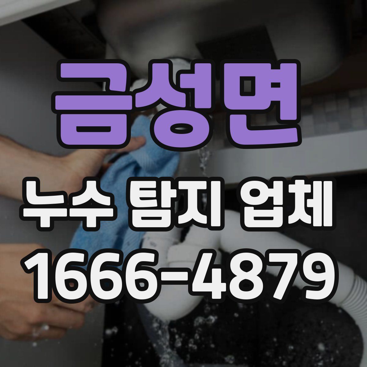 금성면 누수 탐지 업체