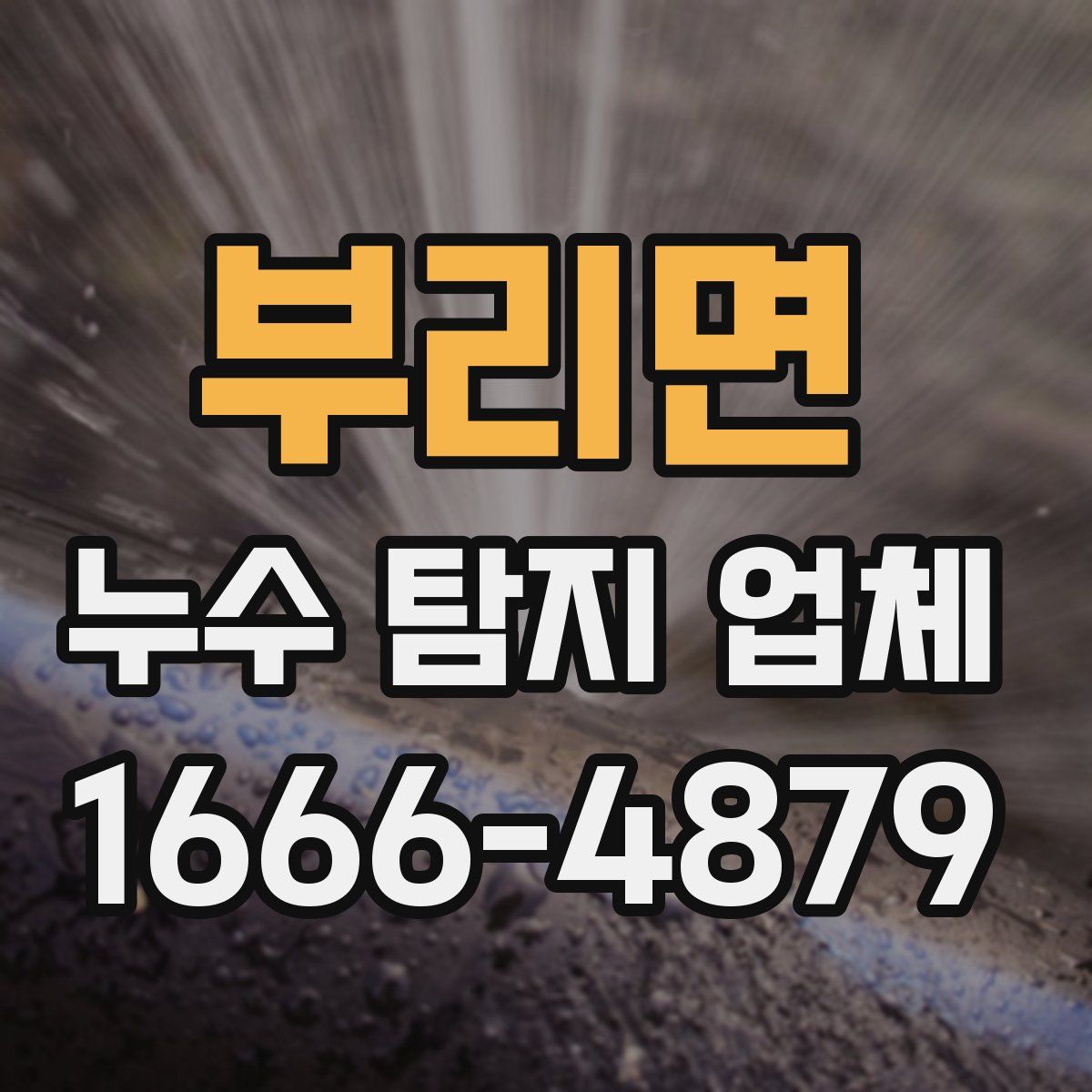 부리면 누수 탐지 업체