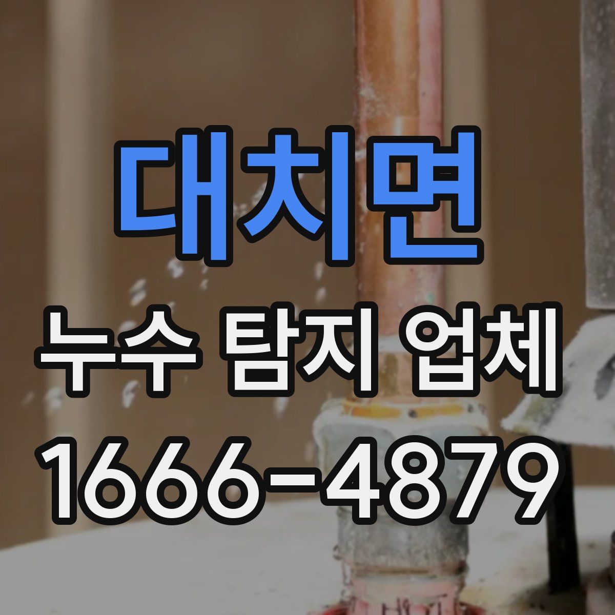 대치면 누수 탐지 업체