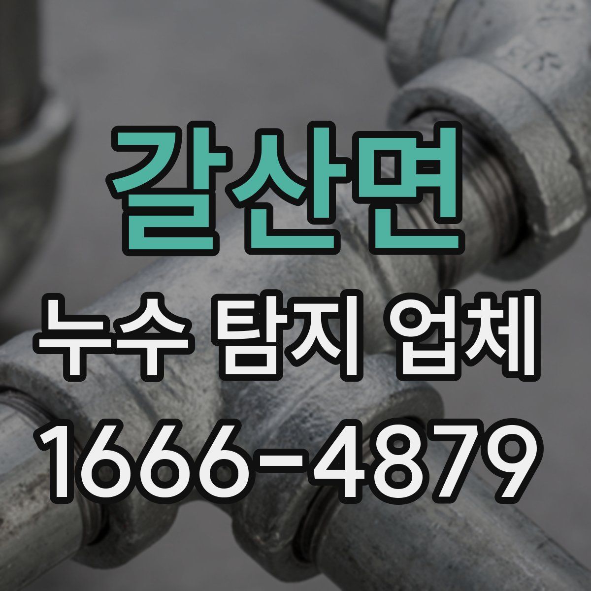 갈산면 누수 탐지 업체