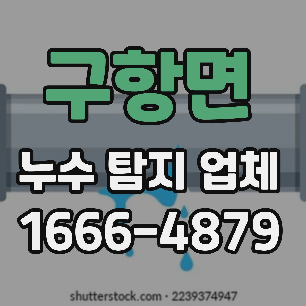 구항면 누수 탐지 업체