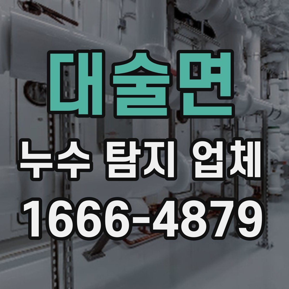 대술면 누수 탐지 업체