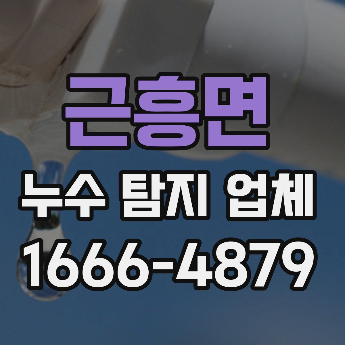 근흥면 누수 탐지 업체