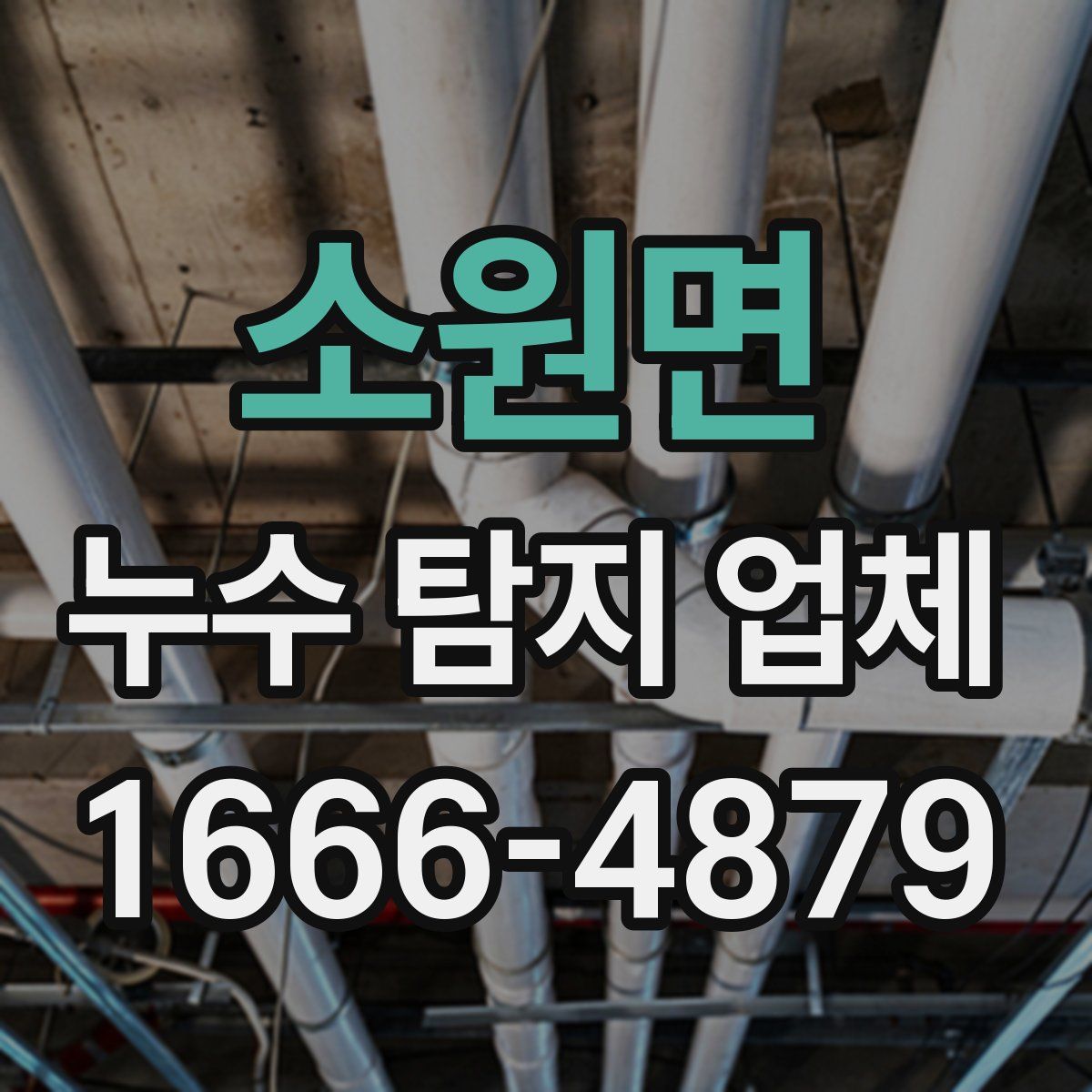 소원면 누수 탐지 업체