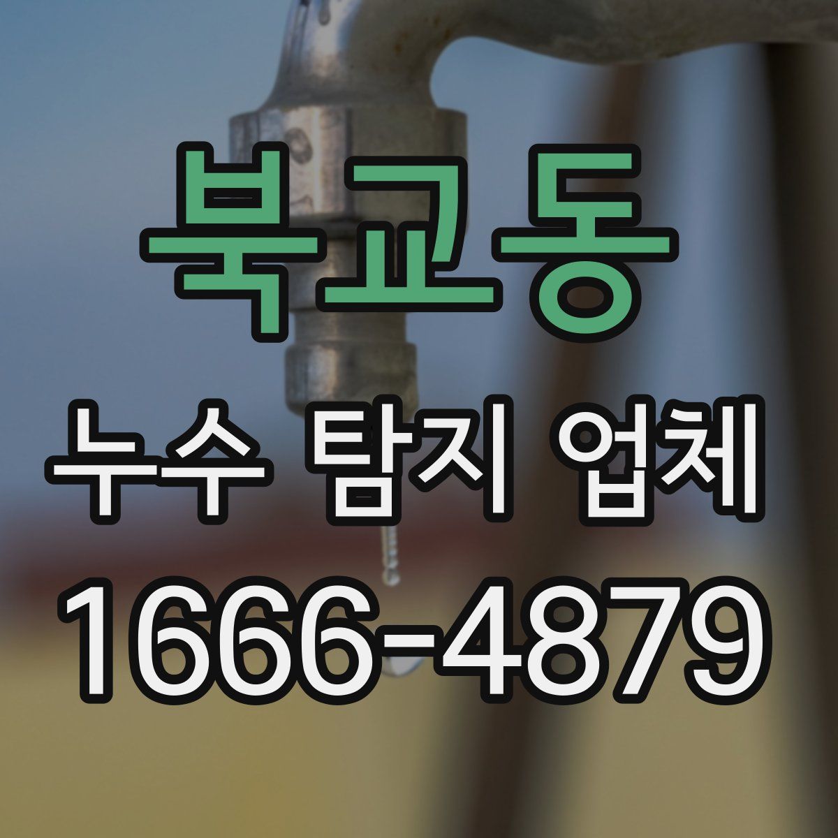 북교동 누수 탐지 업체