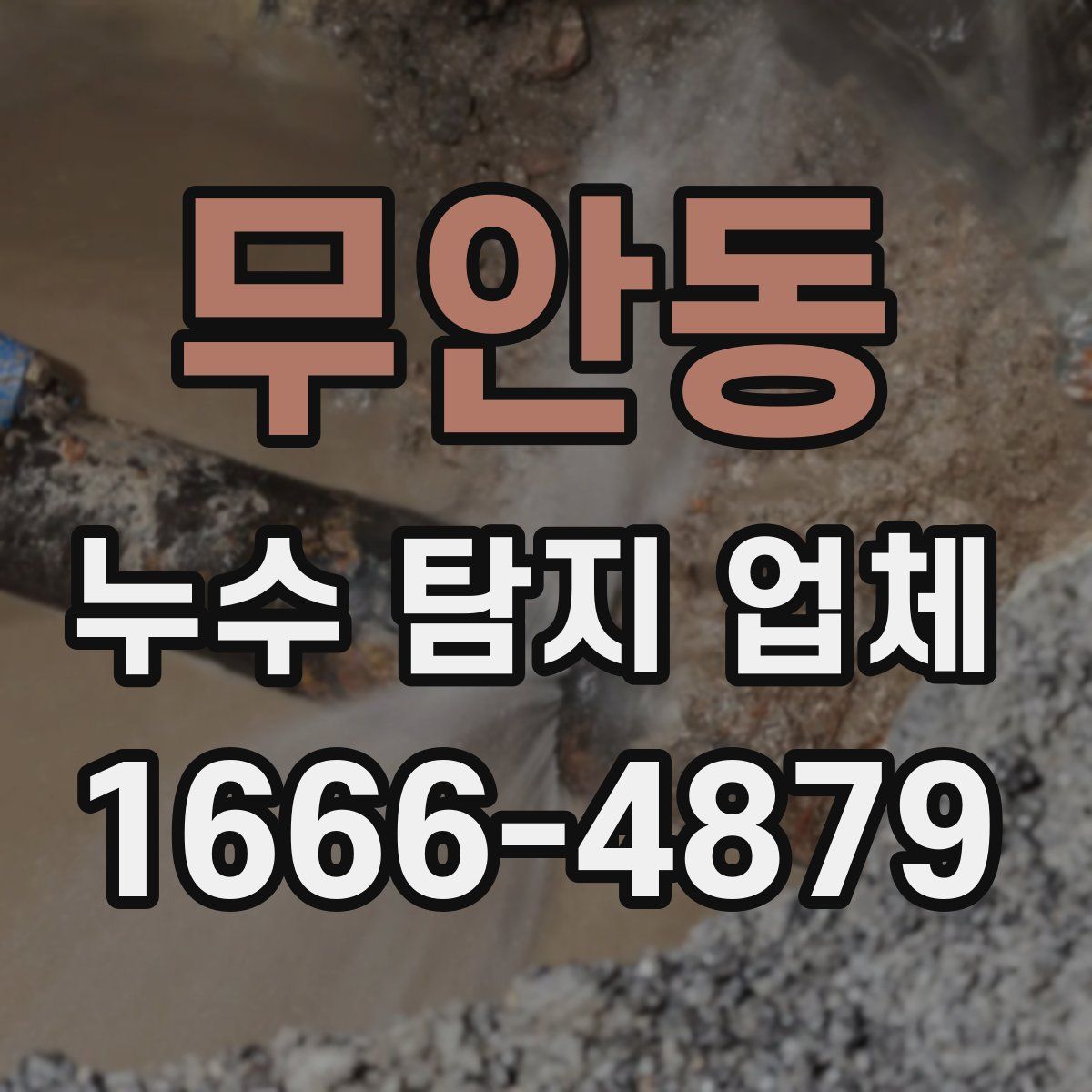 무안동 누수 탐지 업체