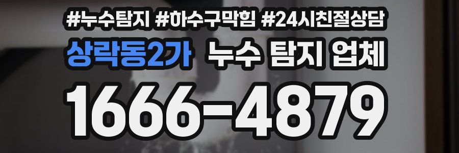 상락동2가 누수 탐지 업체