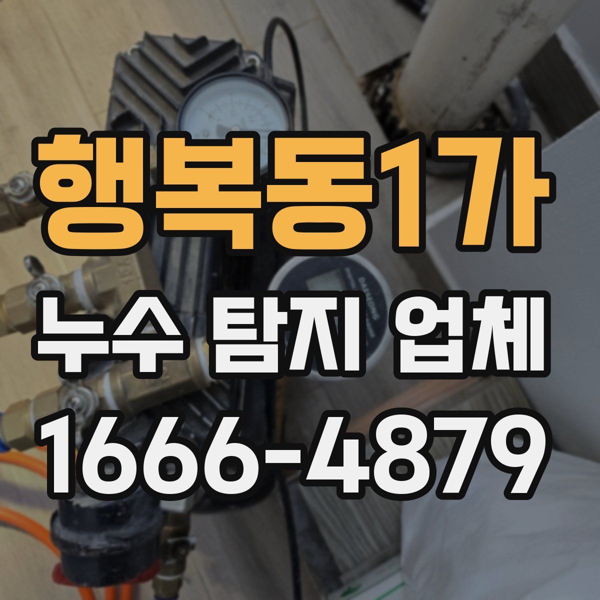행복동1가 누수 탐지 업체