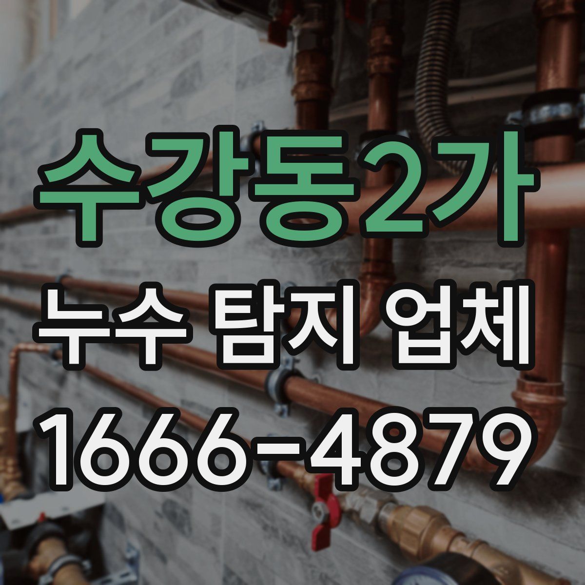 수강동2가 누수 탐지 업체