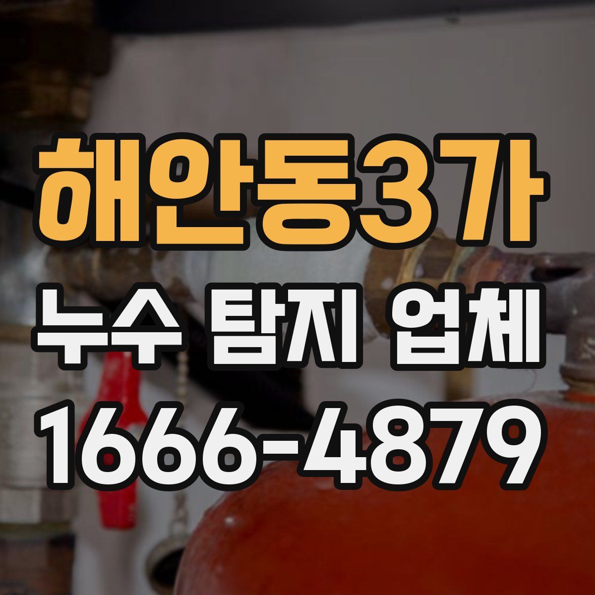 해안동3가 누수 탐지 업체