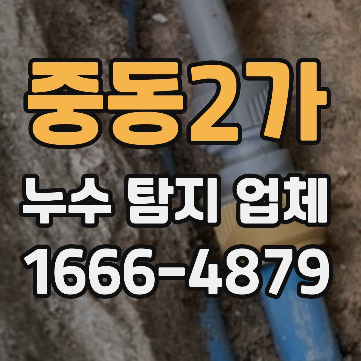 중동2가 누수 탐지 업체