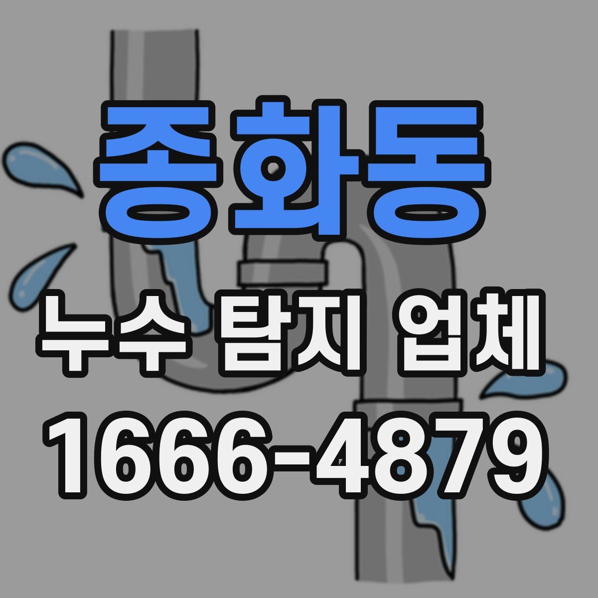 종화동 누수 탐지 업체
