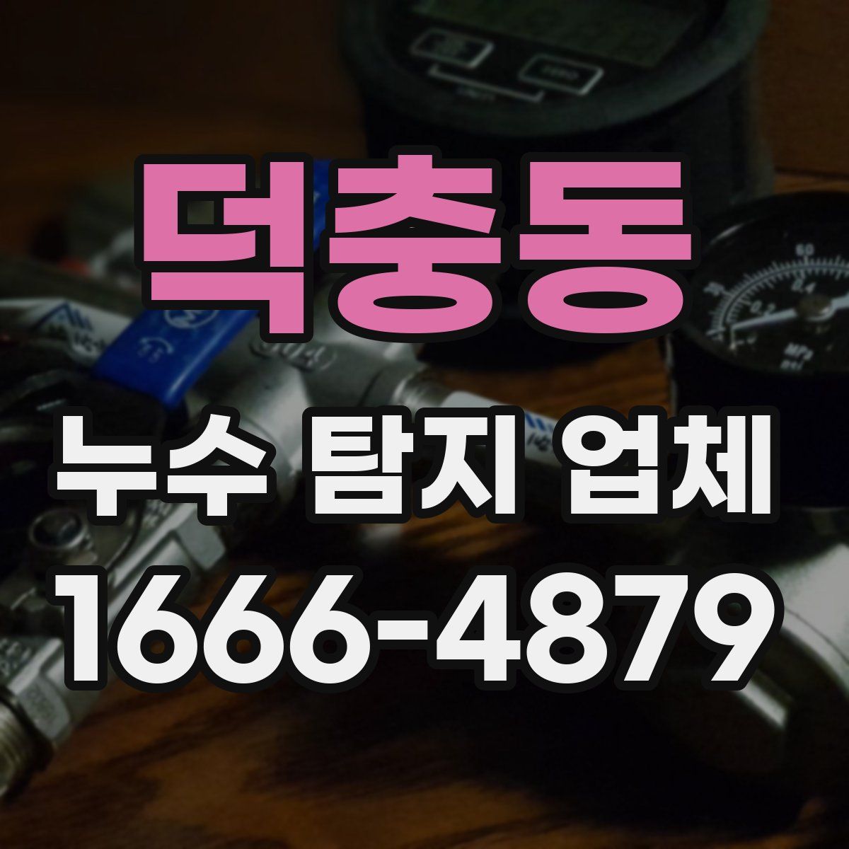 덕충동 누수 탐지 업체