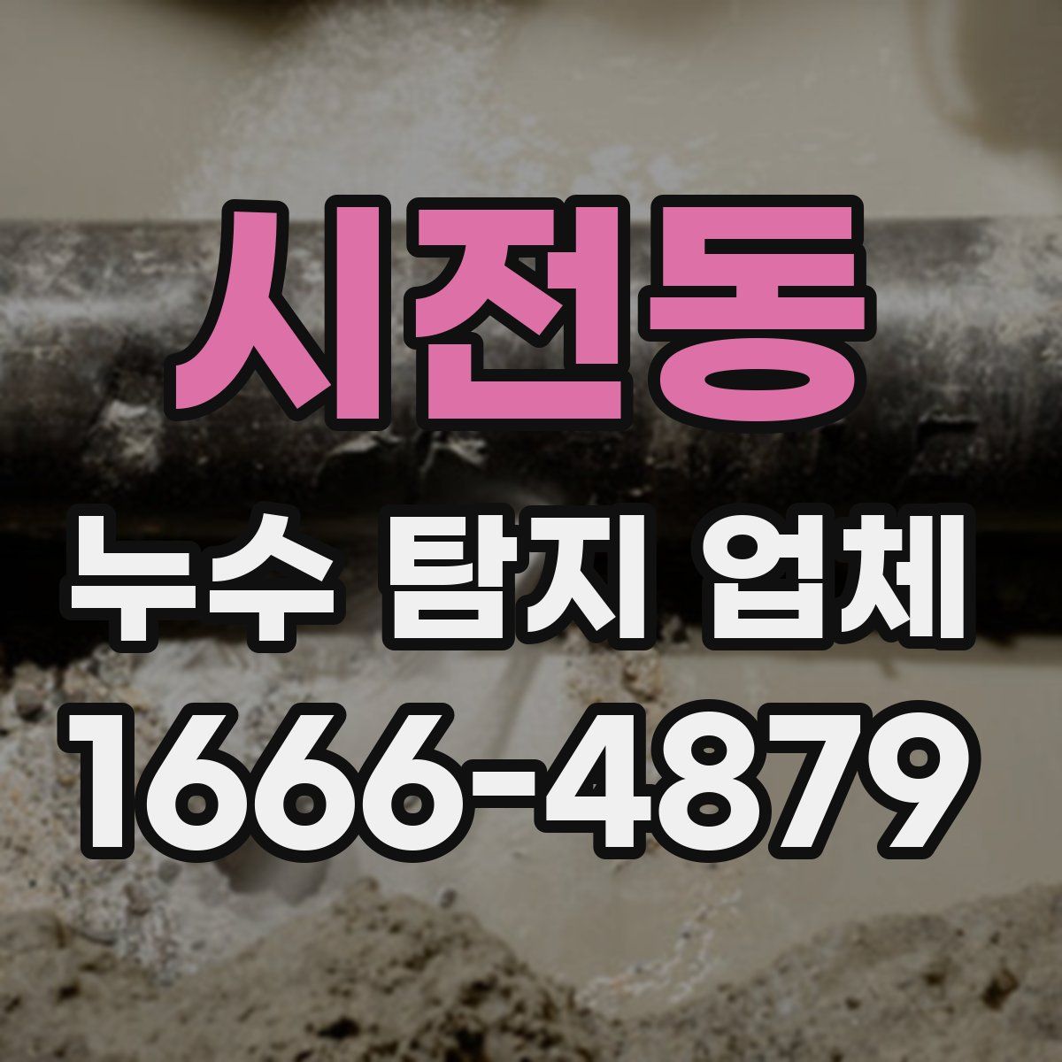 시전동 누수 탐지 업체