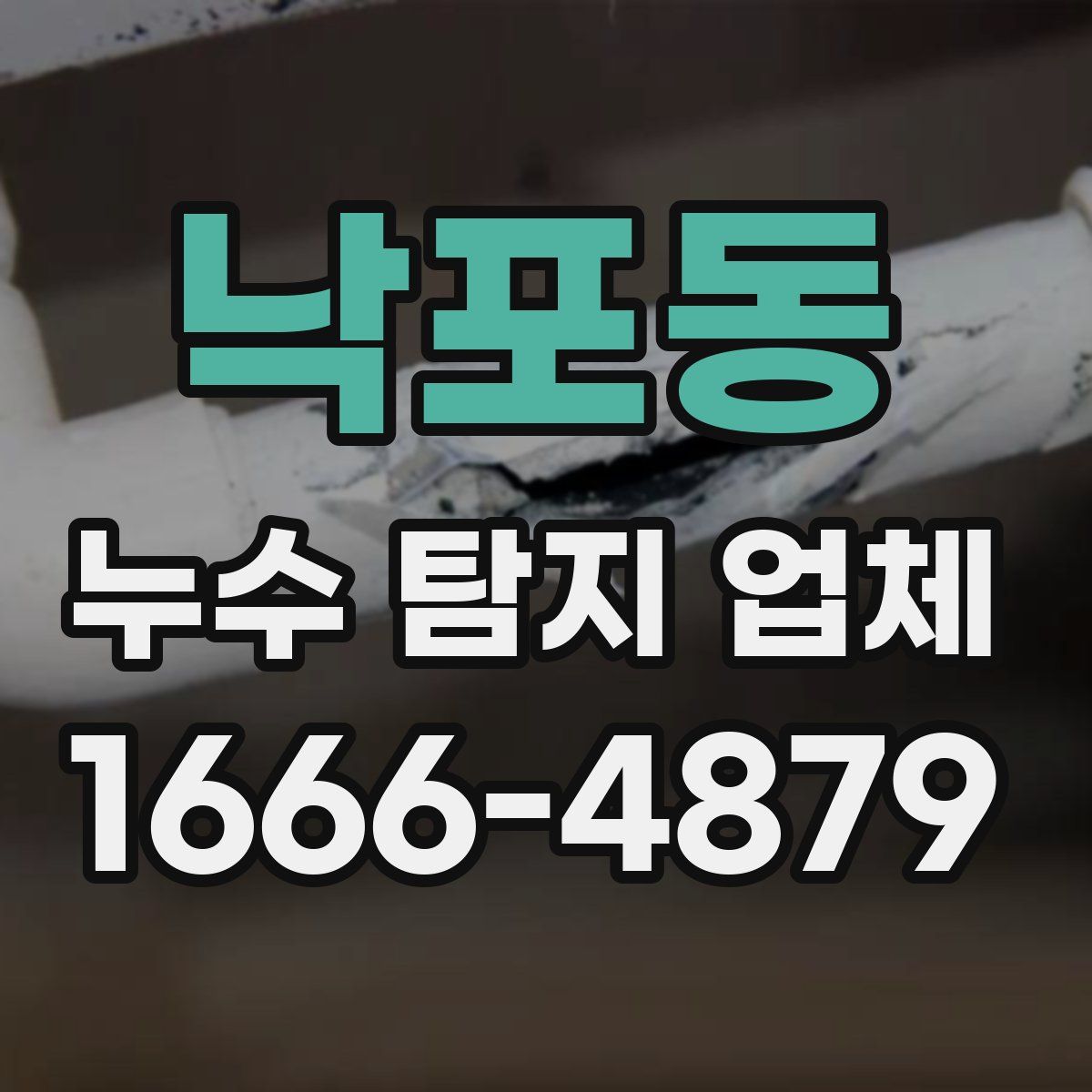 낙포동 누수 탐지 업체