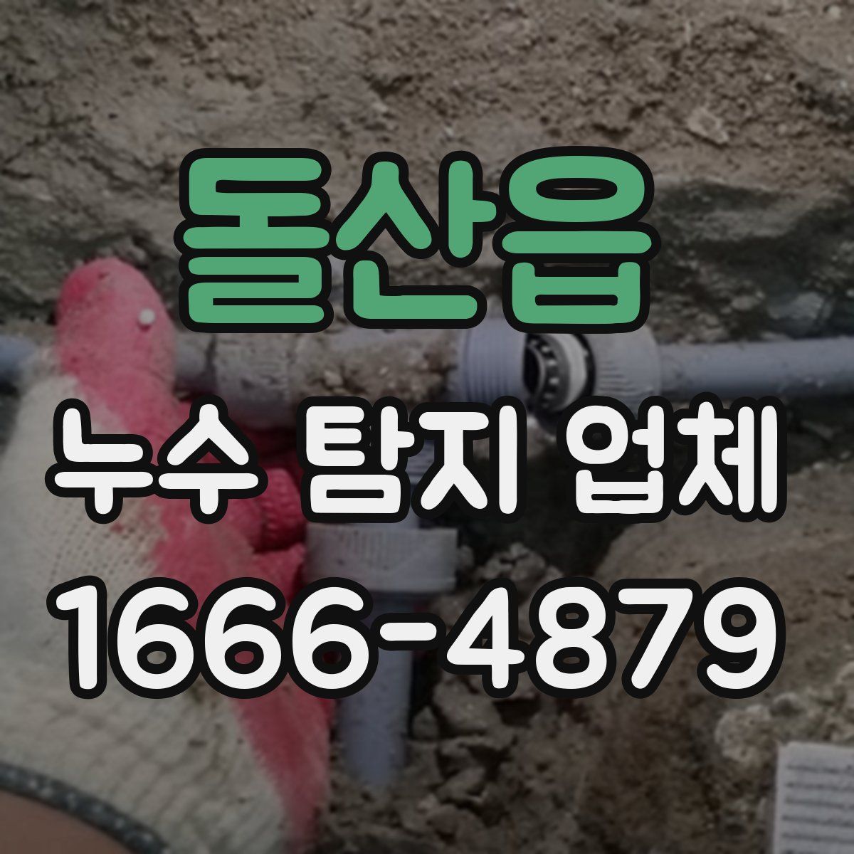 돌산읍 누수 탐지 업체