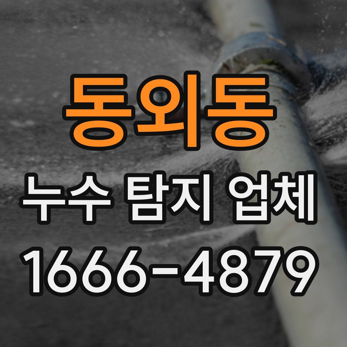 동외동 누수 탐지 업체