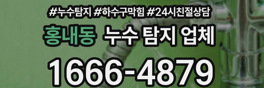 홍내동 누수 탐지 업체