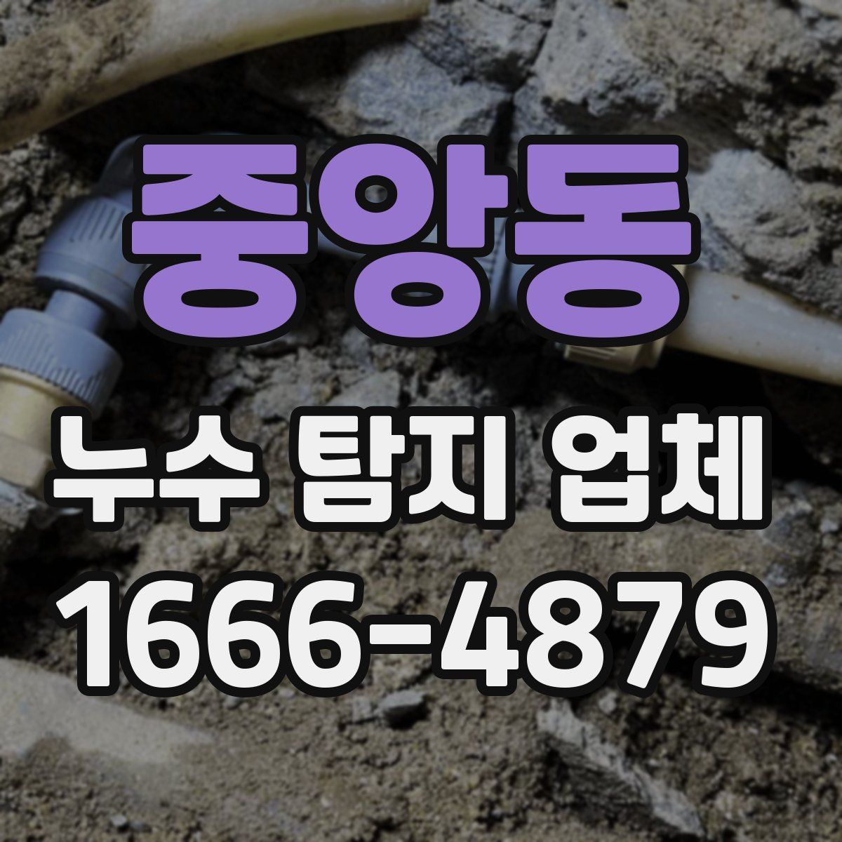 중앙동 누수 탐지 업체