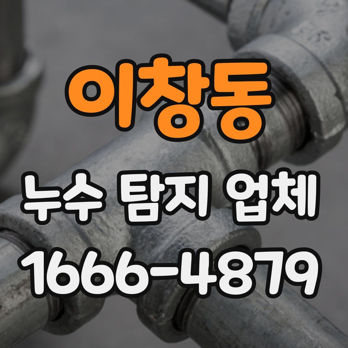 이창동 누수 탐지 업체