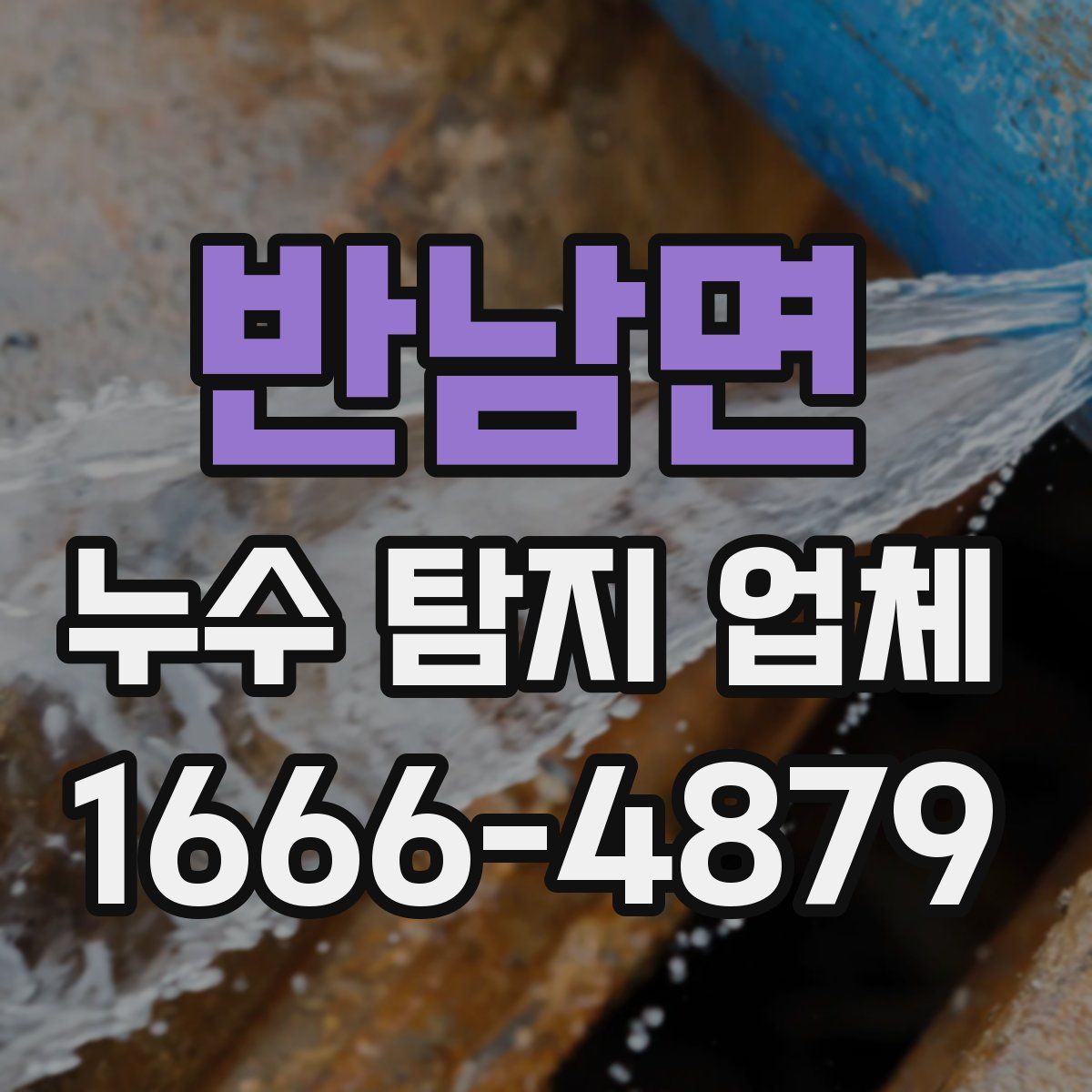 반남면 누수 탐지 업체
