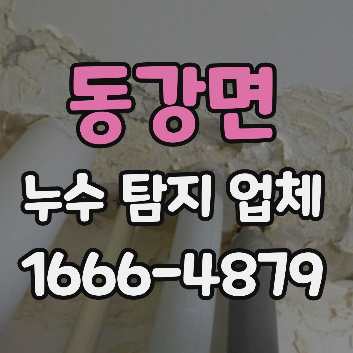 동강면 누수 탐지 업체