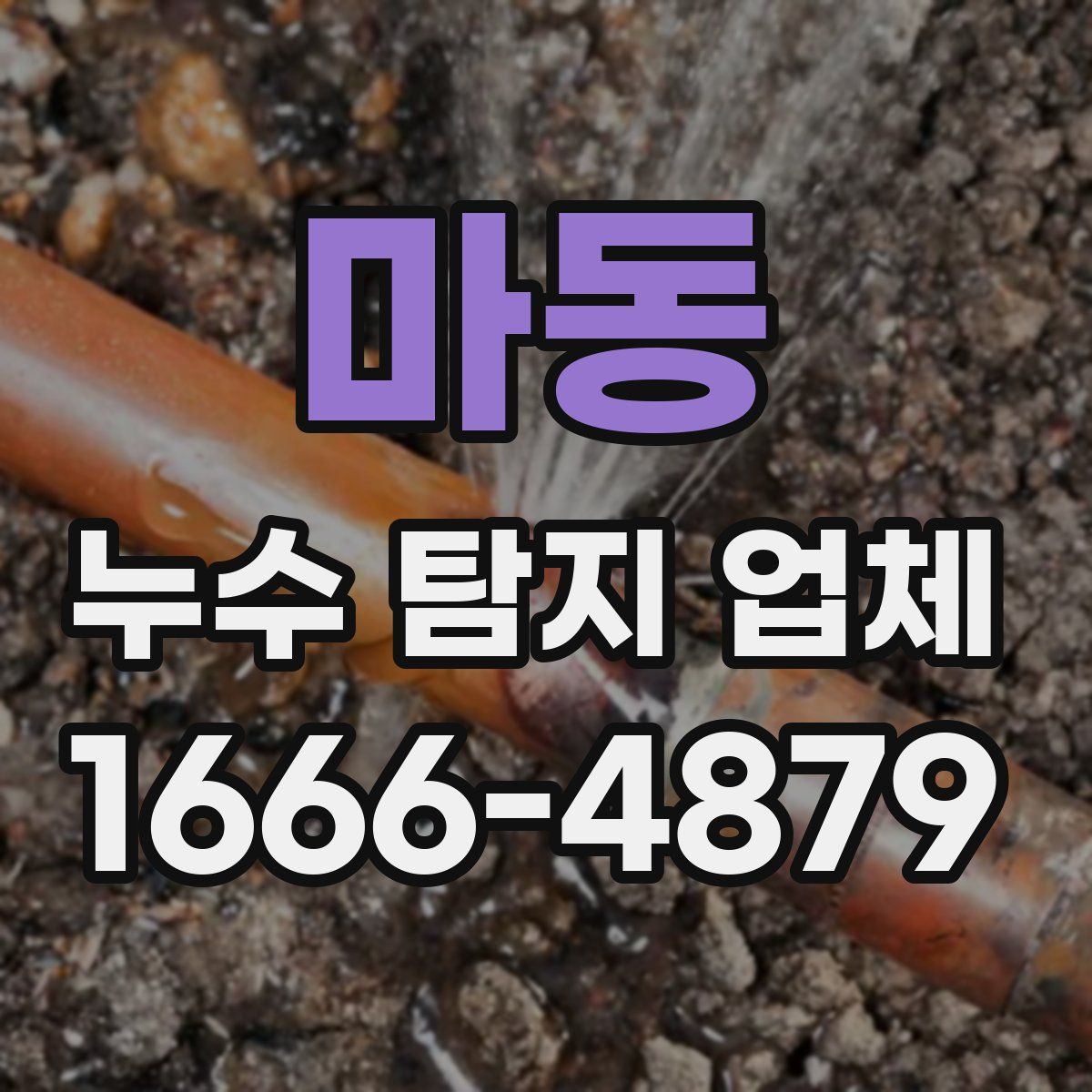 마동 누수 탐지 업체