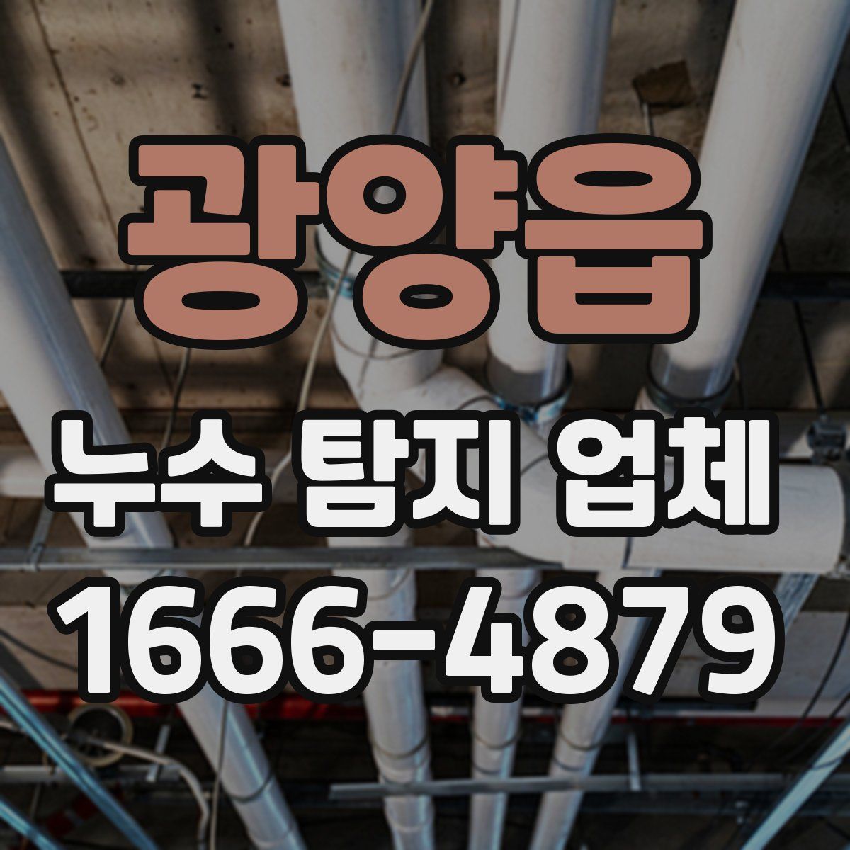 광양읍 누수 탐지 업체
