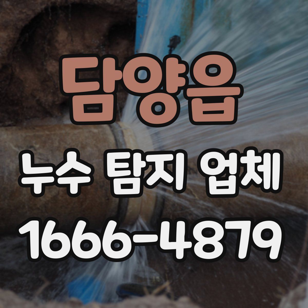 담양읍 누수 탐지 업체