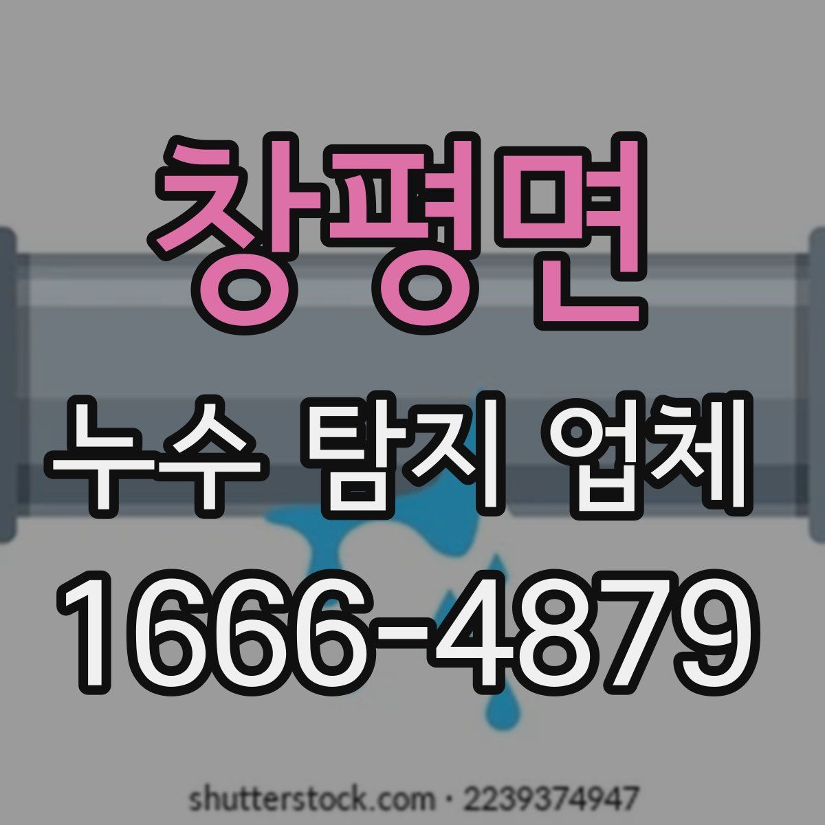 창평면 누수 탐지 업체