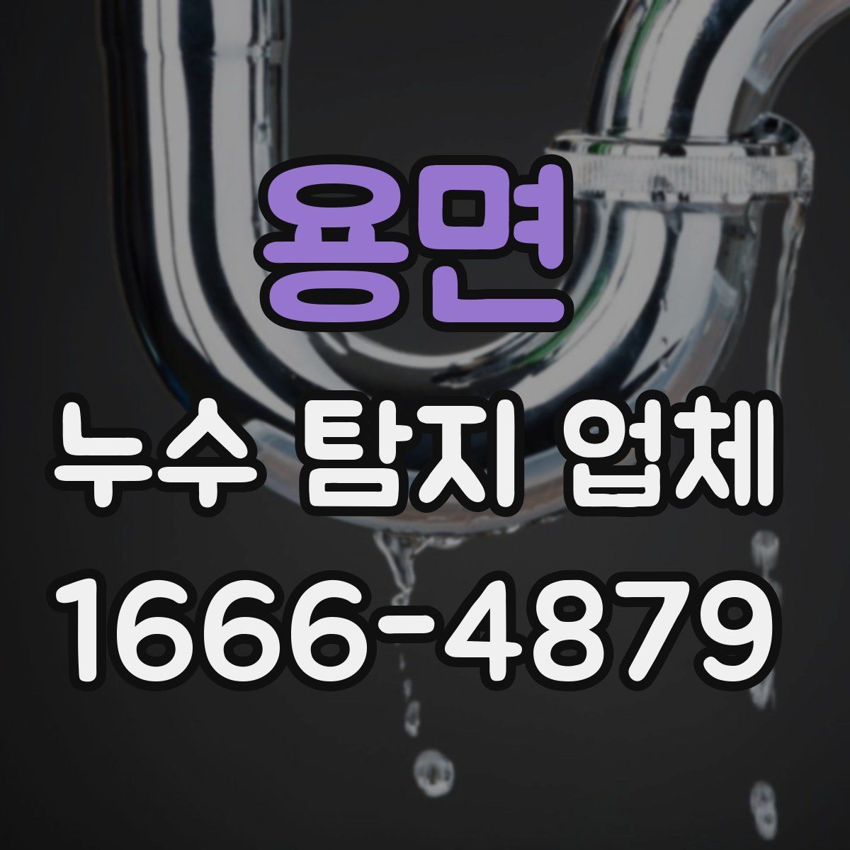 용면 누수 탐지 업체