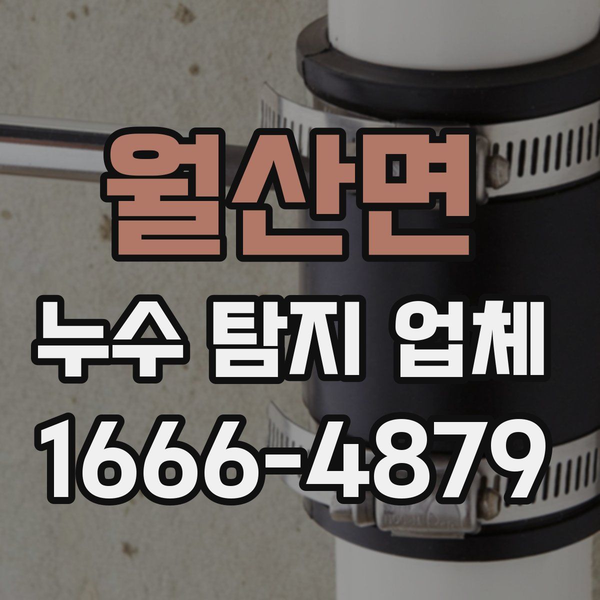 월산면 누수 탐지 업체