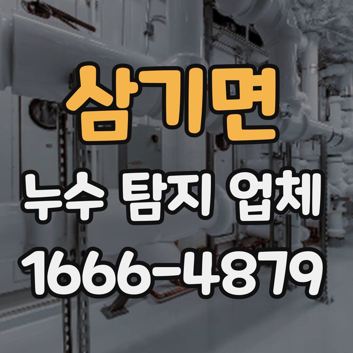 삼기면 누수 탐지 업체