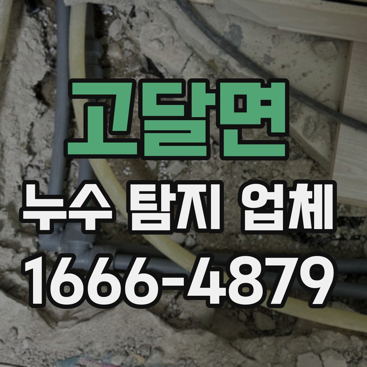 고달면 누수 탐지 업체