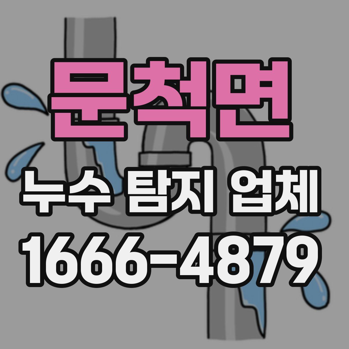 문척면 누수 탐지 업체