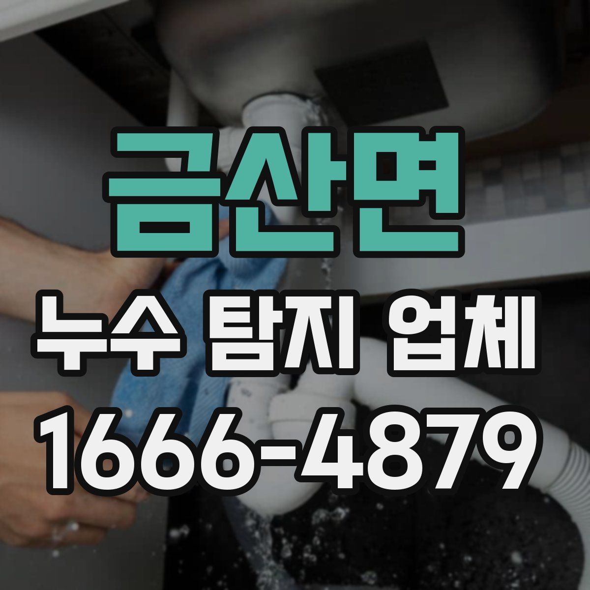 금산면 누수 탐지 업체
