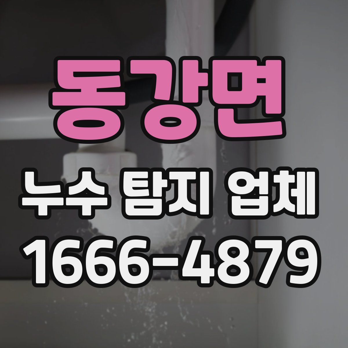 동강면 누수 탐지 업체