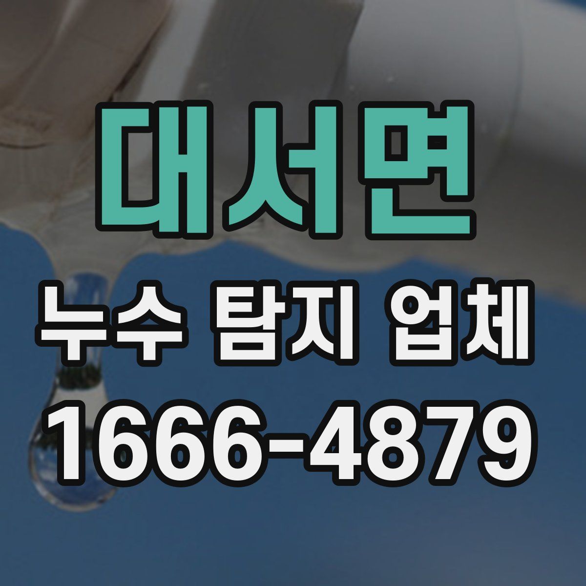 대서면 누수 탐지 업체
