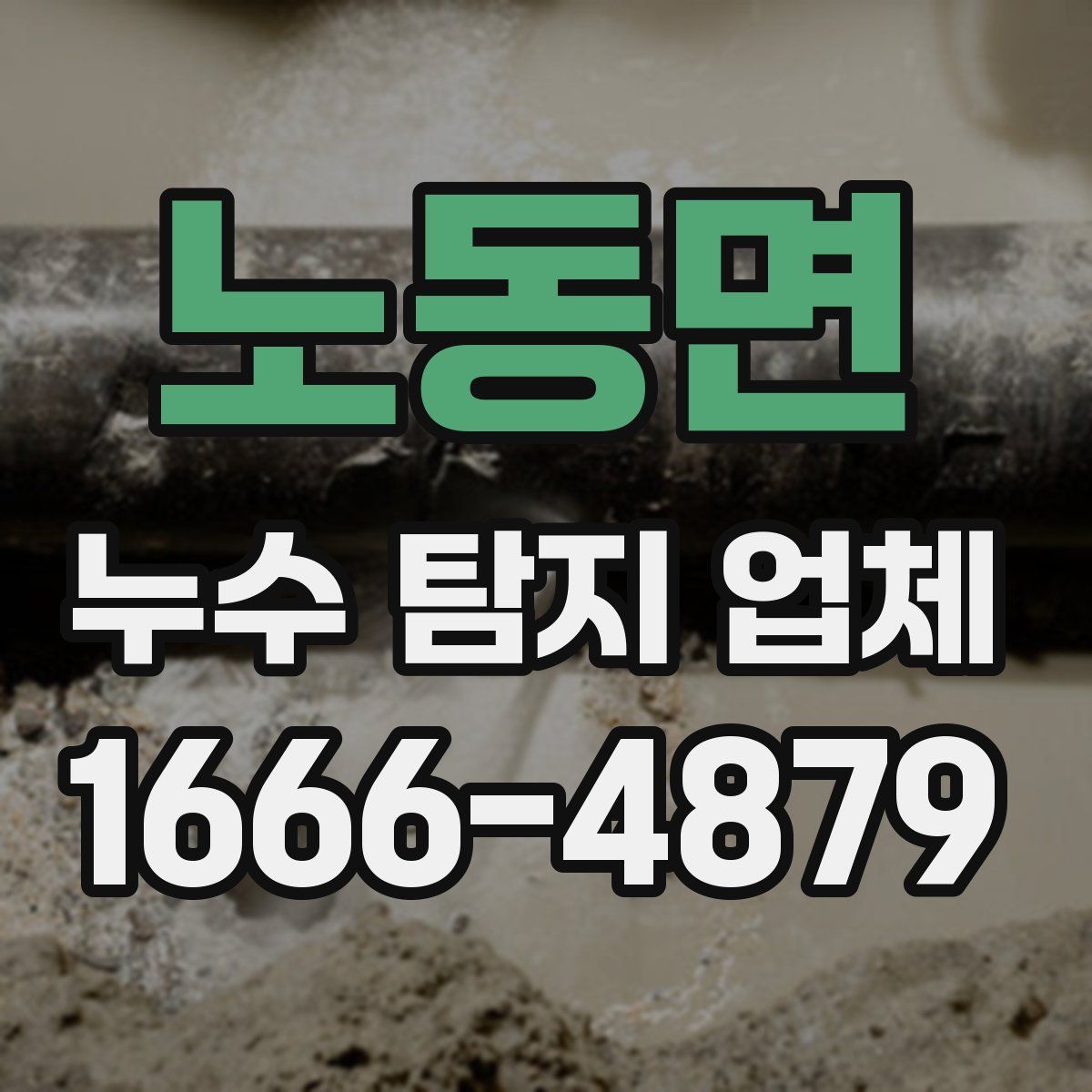 노동면 누수 탐지 업체