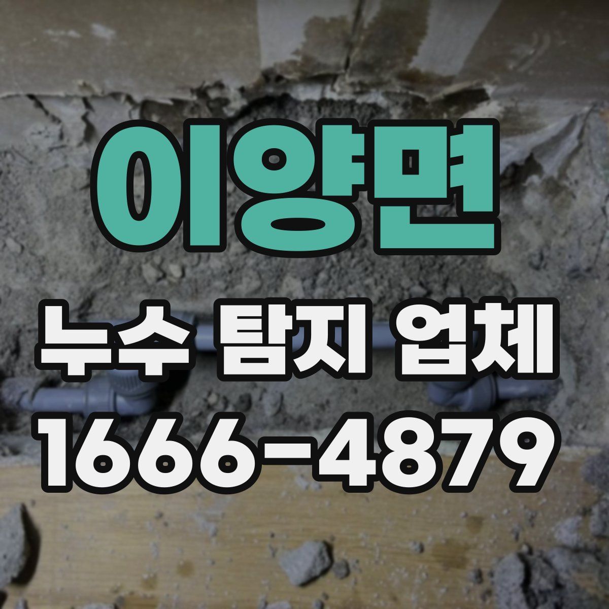 이양면 누수 탐지 업체