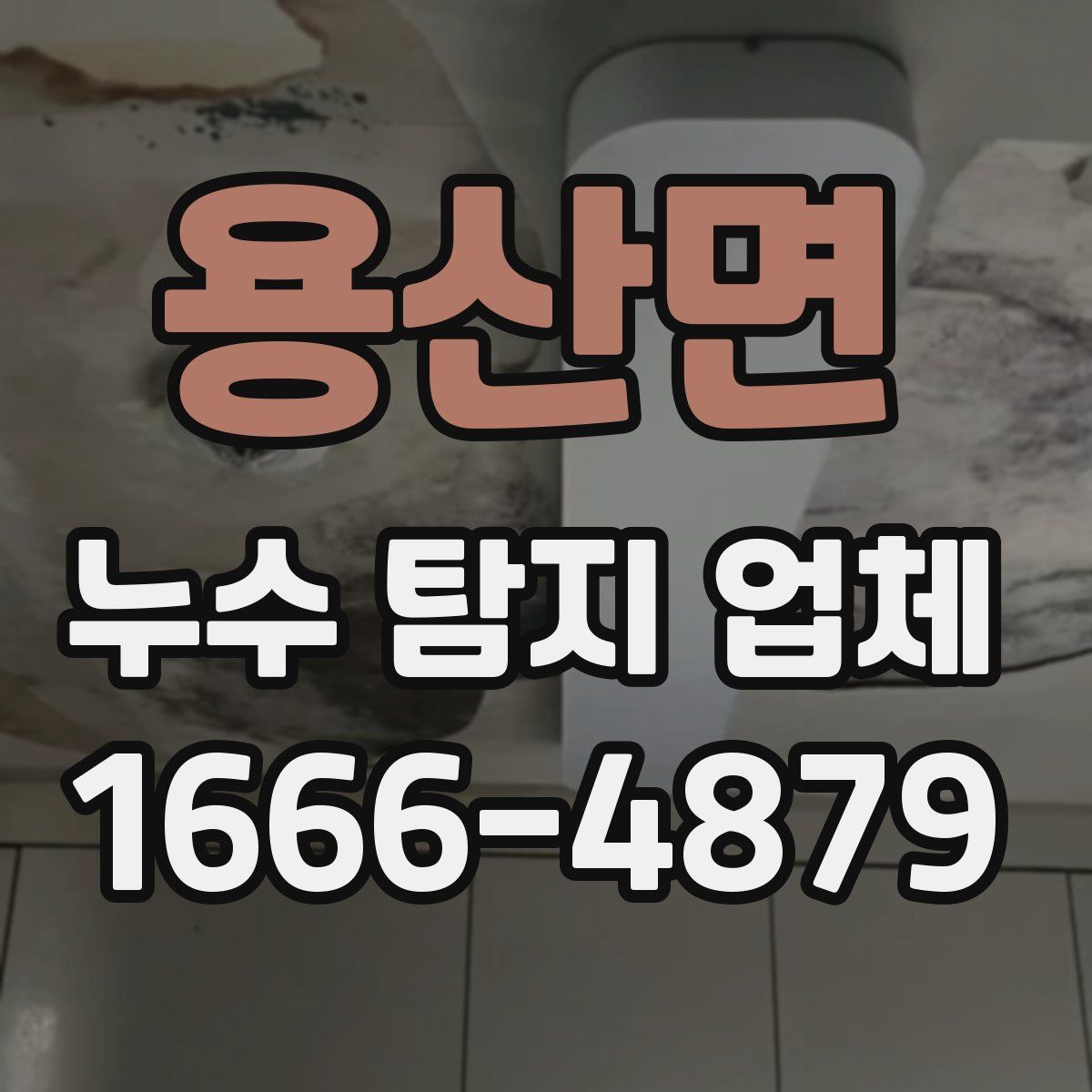 용산면 누수 탐지 업체
