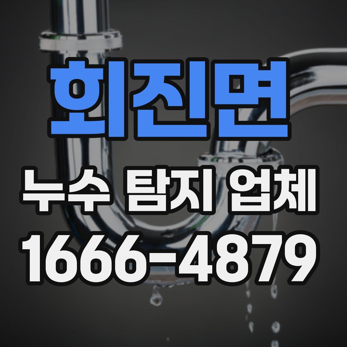 회진면 누수 탐지 업체